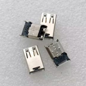 HDMI Micro Type-D Connector 19P DIP+SMT