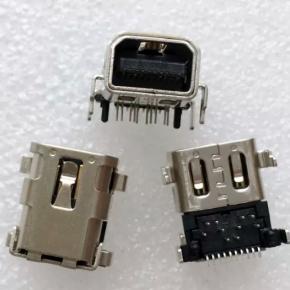 Mini Displayport Connector 20P Female Socket